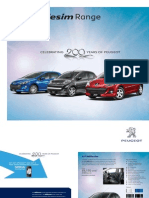 Peugeot Millesim Brochure