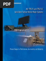 AN/TPS-78 and TPS-703 Solid-State Tactical Mobile Radar Systems