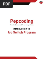 Pepcoding: Introduction To