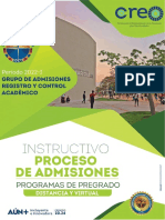 Instructivo Aspirantes CREO 2022I PROFESIONALES