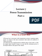 Lect-7 Automobile - Power Transmission Part-2 12-Dec-2021