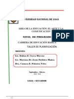 Taller de Planificación