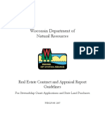 Real Estate Contract and Appraisal Report