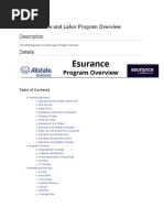 Esurance Tow and Labor Program Overview