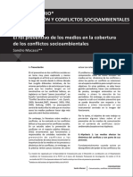 Comunicación y Conflictos Socioambientales