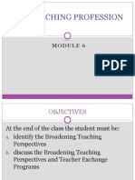 Profession MODULE 6