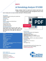 3-Diff Automated Hematology Analyzer KT-6300: Laboratory Instruments