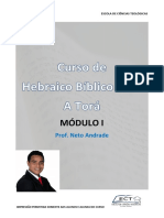 Apostila Hebraico Bíblico Módulo I