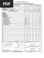 Application For Unit Registration (Aur) : Boy Scouts of The Philippines