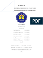 Makalah Kel 5 - Teknik Statistik Dan Deskriptif-Kualitatif