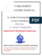 Metallurgy Dept Lab ManualSUBRAT KU. BEHERA