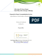 Rajasthan Solar Policy 2011 Analysis