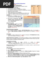 EXCEL Estadística Bidimensional