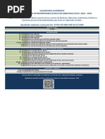 02 - Período Académico Extraordinario Mayo (Facultad Medicina) Ciclo I 2021 - 2022