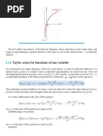 Further Reading - Binmore and Davies (2001) Section 2.13 (On Taylor's Theorem) and Section 10.5 (On Producer and Consumer Surplus)