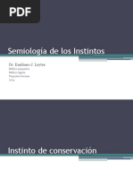 Semiología de Los Instintos