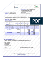 LIC Receipt - Radha