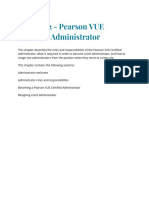 PVTC Chapter 02 - Pearson VUE Certified Administrator A4