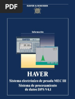 Sistema Electronico de Pesada MEC III