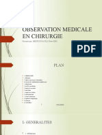 Observation Medicale en Chirurgie-1