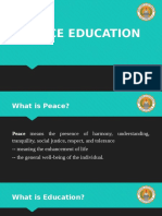 Module 5.2 Peace Education