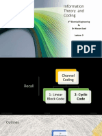 Information Theory and Coding: 4 Electrical Engineering by DR Wassan Saad