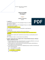 Correção Da Ficha de Trabalho Nº 1