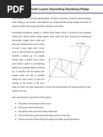 Descending Broadening Wedge