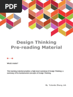 Deloitte CN MMP Pre Reading Design Thinking Participant Fy19 en 181106