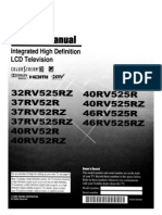 Toshiba TV Owners Manual05232RV525