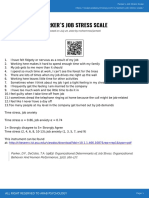 Parkers Job Stress Scale