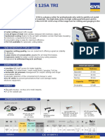 Gys Plasma Cutter 25 - 125A