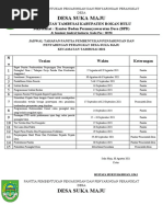 Jadwal Tahapan Pembentukan Penjaringan Dan Penyaringan