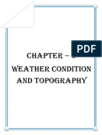 Chapter - 3 Weather Condition and Topography