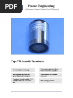 T96 Acoustic Transducer Is. 2 Mar 13