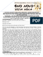 Meditacao Nib 26 Dezembro 2021 Ano Novo Vida Nova