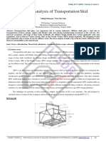 Study & Analysis of Transportation Skid