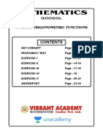 Mathematics: Inverse Trigonometric Functions