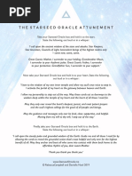 Starseed Oracle Attunement