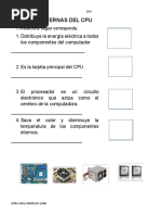 Partes Internas Del Cpu