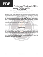 Design and Verification of Configurable Multi Channel DMA Controller Ijariie4845