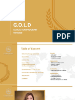 G.O.L.D: Education Program Notepad