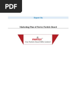 Marketing Plan of Partex Particle Board From Partex Star Group