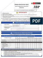 Cedula 3BP-Censo Educativo 2021