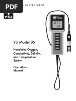 Ysi 85 Do Meter