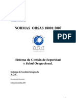 Norma Ohsas 18001-2007