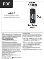 Slick mp305 2 Users Manual 534518