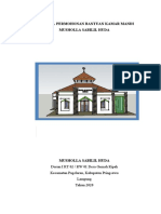 Proposal Permohonan Bantuan Kamar Mandi Musholla Sabilil Huda