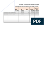 Formato de Lista Consulta Externa Citas Del 29-12-2021