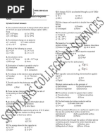 Scholars College of Sciences Muridke PHY:CH#12&1 3